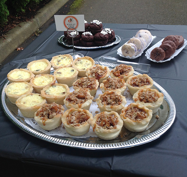 wheat free baked goods for events