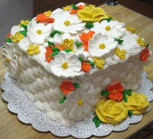 floral cake design